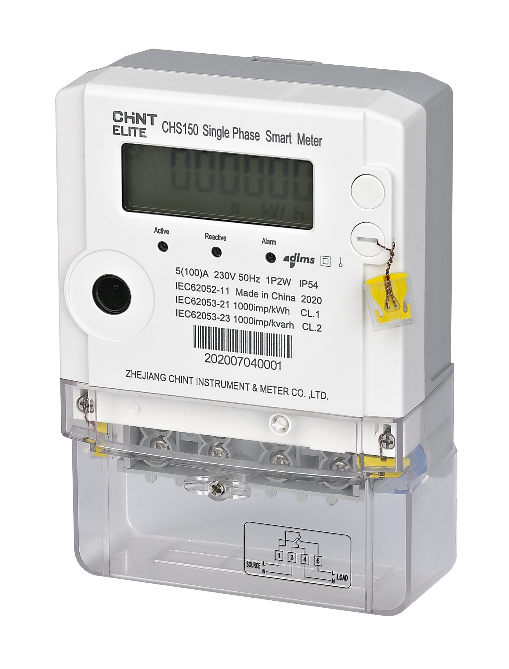 CHS150 -Singal Phase Meter-Studio Image-12